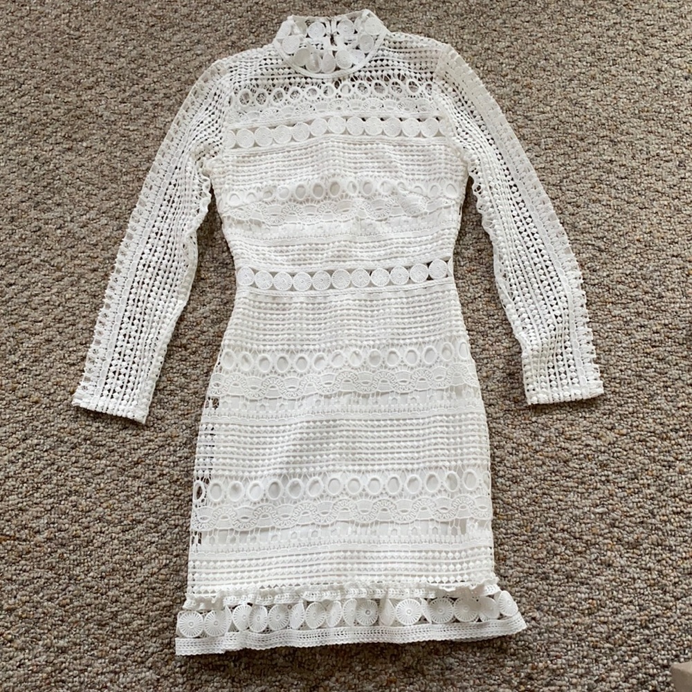 White Bride Dress - Shower Bachelorette Rehearsal